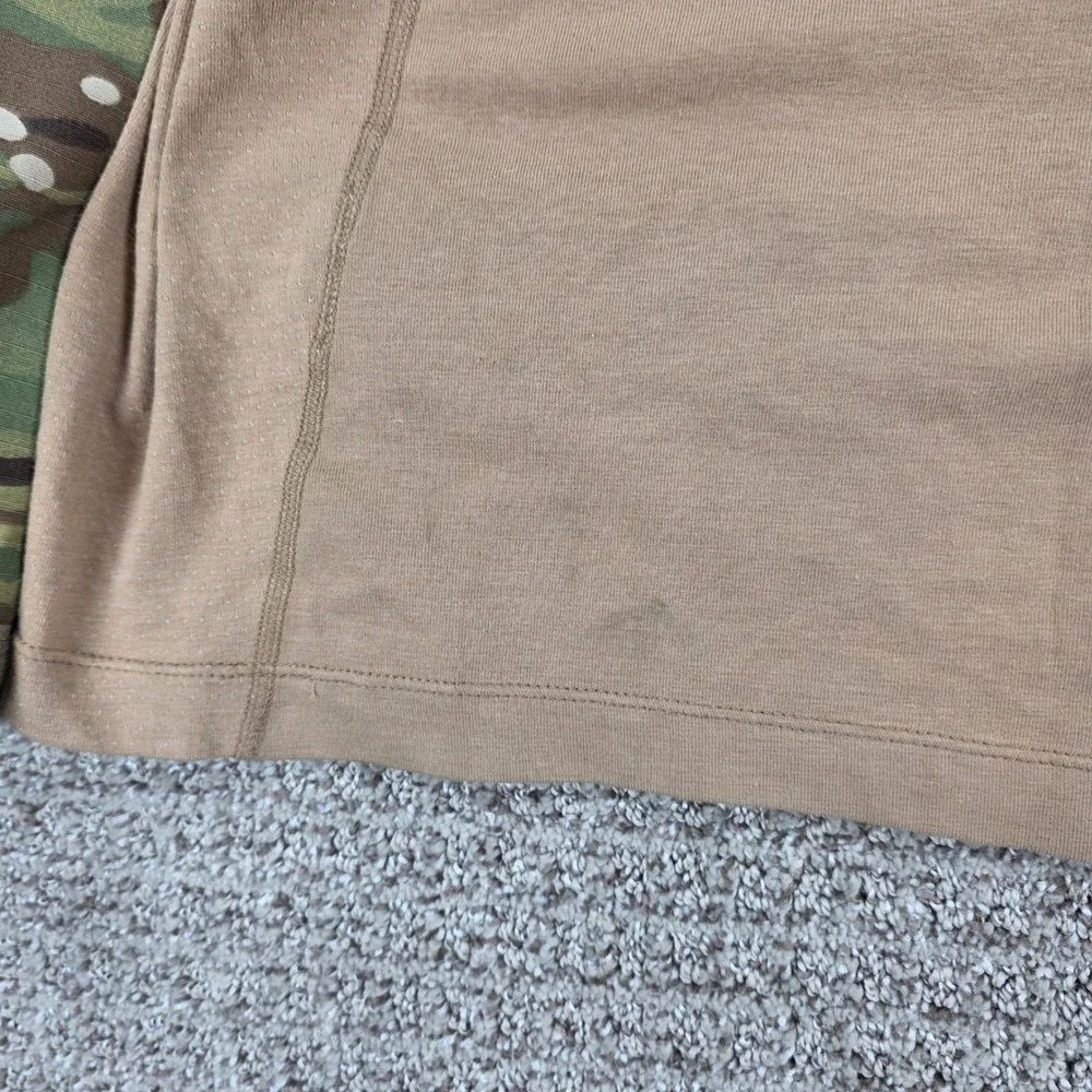 5.11 Tactical Series Rapid Assault Shirt XL Mens Tan Camo MultiCam 1/4 Zip